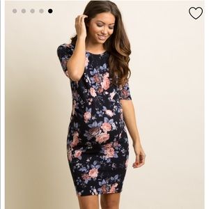 Pink Blush maternity dress